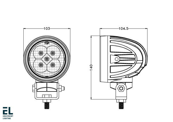 50W Led Work Light Flood Beam El42136